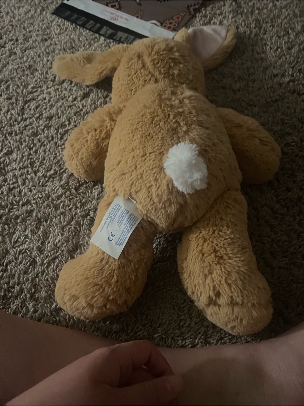 Plush Teddy Bear Stuffed Animal - Light Brown - Picture 2 of 2
